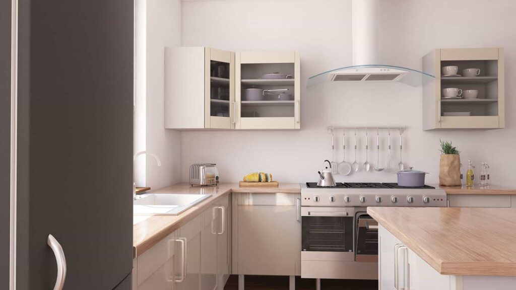 Imbiancatura cucina zona Rho Fiera